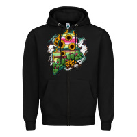 Black maine Zipper Hoodie - RanaPortraitStore