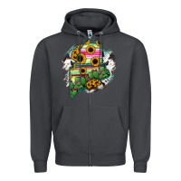 Smoke maine Zipper Hoodie - RanaPortraitStore