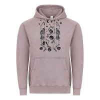 Vintage Zinc halloween dancing skeletons Vintage Hoodie - BarkalooDesign
