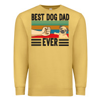 Antique Gold Best Dog Dad Ever Premium Sweatshirt - Bettercallsaul