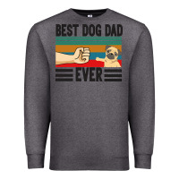 Charcoal Heather Best Dog Dad Ever Premium Sweatshirt - Bettercallsaul