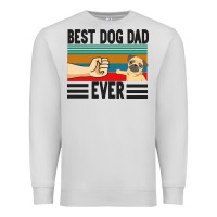 Dove Grey Best Dog Dad Ever Premium Sweatshirt - Bettercallsaul