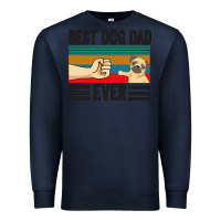 Navy Best Dog Dad Ever Premium Sweatshirt - Bettercallsaul