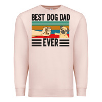 Pale Pink Best Dog Dad Ever Premium Sweatshirt - Bettercallsaul