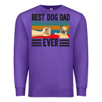 Purple Best Dog Dad Ever Premium Sweatshirt - Bettercallsaul