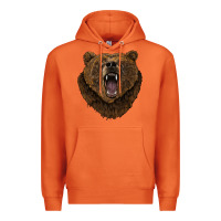 Carrot bear head Premium Hoodie - BarkalooDesign