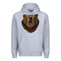 Bear Head Premium Hoodie | Teevron