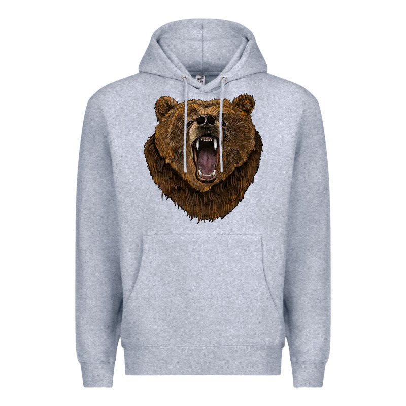 Bear Head Premium Hoodie by BarkalooDesign | Teevron