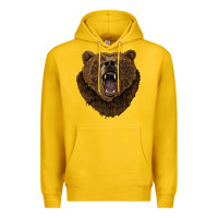 Lemon bear head Premium Hoodie - BarkalooDesign