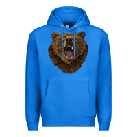 True Royal bear head Premium Hoodie - BarkalooDesign