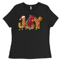 Black Joy Rooster Ladies Tee - LillyAllenDesigns