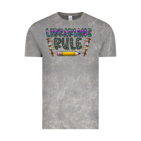 Cloud Rock librarians rule Vintage Tee - CowhideDigitalArt