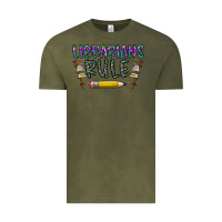 Vintage Olive librarians rule Vintage Tee - CowhideDigitalArt