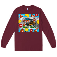 Burgundy a little dirt never hurt steam roller tumbler Long Sleeve Tee - Artiststas