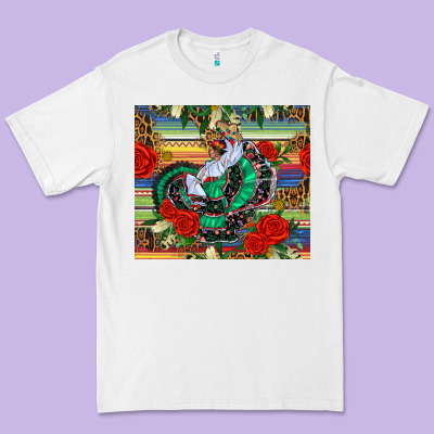 Flamenco Dancer Tumbler Premium Tee Designed By Bundleandbundleshop