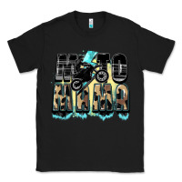 Black Moto mama Mother's Day Classic Tee - FaDigitalArtStudio