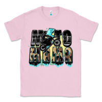 Bubblegum Pink Moto mama Mother's Day Classic Tee - FaDigitalArtStudio