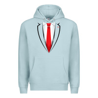 Blue Mist halloween trump suit shirt us president easy costume t shirt Premium Hoodie - baoMotion