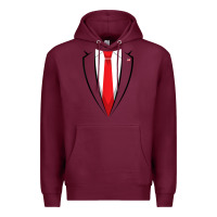 Burgundy halloween trump suit shirt us president easy costume t shirt Premium Hoodie - baoMotion