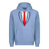 Colony Blue halloween trump suit shirt us president easy costume t shirt Premium Hoodie - baoMotion