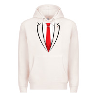 Pale Pink halloween trump suit shirt us president easy costume t shirt Premium Hoodie - baoMotion