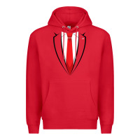 Red halloween trump suit shirt us president easy costume t shirt Premium Hoodie - baoMotion
