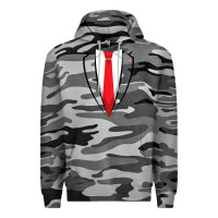 Slate Camo halloween trump suit shirt us president easy costume t shirt Premium Hoodie - baoMotion