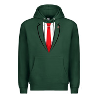 Sports Green halloween trump suit shirt us president easy costume t shirt Premium Hoodie - baoMotion