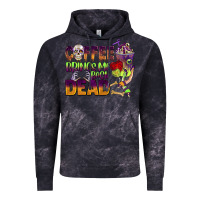 Cloud Black coffee brings me back dead Vintage Hoodie - BarkalooDesign