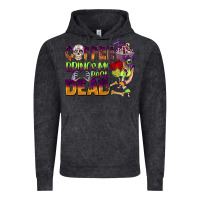 Vintage Black coffee brings me back dead Vintage Hoodie - BarkalooDesign