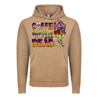 Vintage Coffee coffee brings me back dead Vintage Hoodie - BarkalooDesign