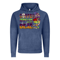Vintage Denim coffee brings me back dead Vintage Hoodie - BarkalooDesign