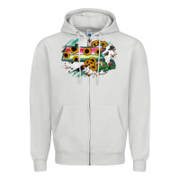 Massachusetts State Map Zipper Hoodie | Teevron