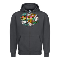 Smoke Massachusetts State Map Zipper Hoodie - RanaPortraitStore