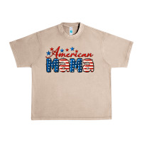 French Oak American Mama Mother's Day Urban Heavy Tee - LillyAllenDesigns