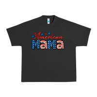 Pigment Black American Mama Mother's Day Urban Heavy Tee - LillyAllenDesigns