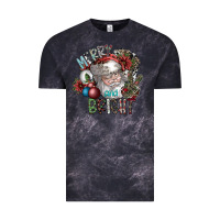 Cloud Black merry and bright Vintage Tee - SublimationCraftShop