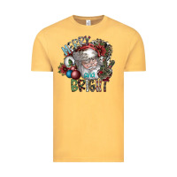 Vintage Mustard merry and bright Vintage Tee - SublimationCraftShop