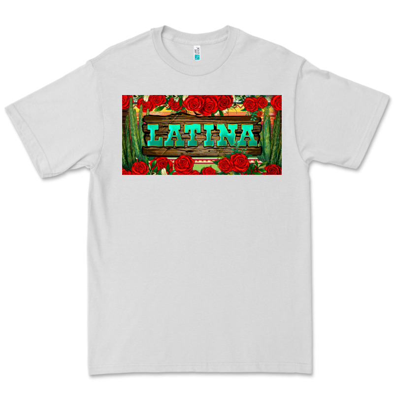 Latina License Plate Premium Tee by BundleAndBundleShop | Teevron