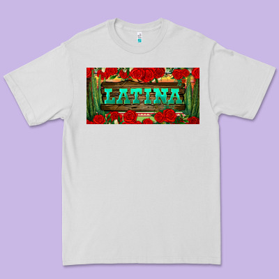 Latina License Plate Premium Tee Designed By Bundleandbundleshop