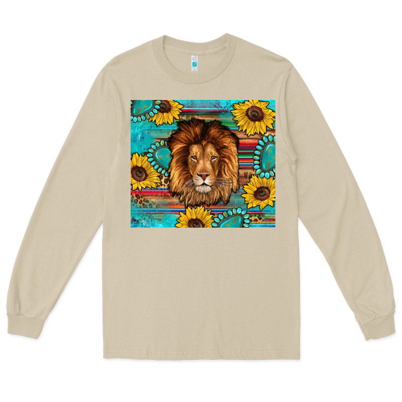 Western Lion Tumbler Long Sleeve Tee by Artiststas | Teevron