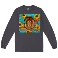 Smoke western lion tumbler Long Sleeve Tee - Artiststas