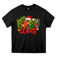 Black christmas baby claus Heavy Core Tee - FaDigitalArtStudio