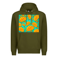 Army Green mango Premium Hoodie - BarkalooDesign