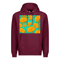 Burgundy mango Premium Hoodie - BarkalooDesign