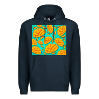 Navy mango Premium Hoodie - BarkalooDesign