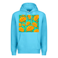 Ocean Blue mango Premium Hoodie - BarkalooDesign