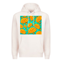 Pale Pink mango Premium Hoodie - BarkalooDesign
