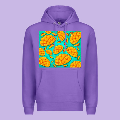 Mango Premium Hoodie Designed By Barkaloodesign