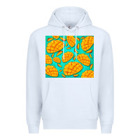 White mango Premium Hoodie - BarkalooDesign